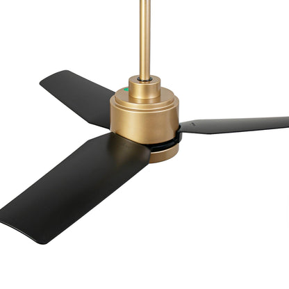 Vaczon 42 Inch 3-Blades Modern Ceiling Fan with Remote Control and LED Light