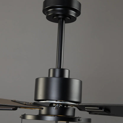 Vaczon 52 Inch 60 Inch Industrial Downrod Ceiling Fan with Light and APP & Remote Control