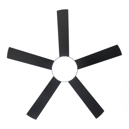 Vaczon 48 Inch Tracy Downrod Mount LED Ceiling Fan with APP & Remote Control