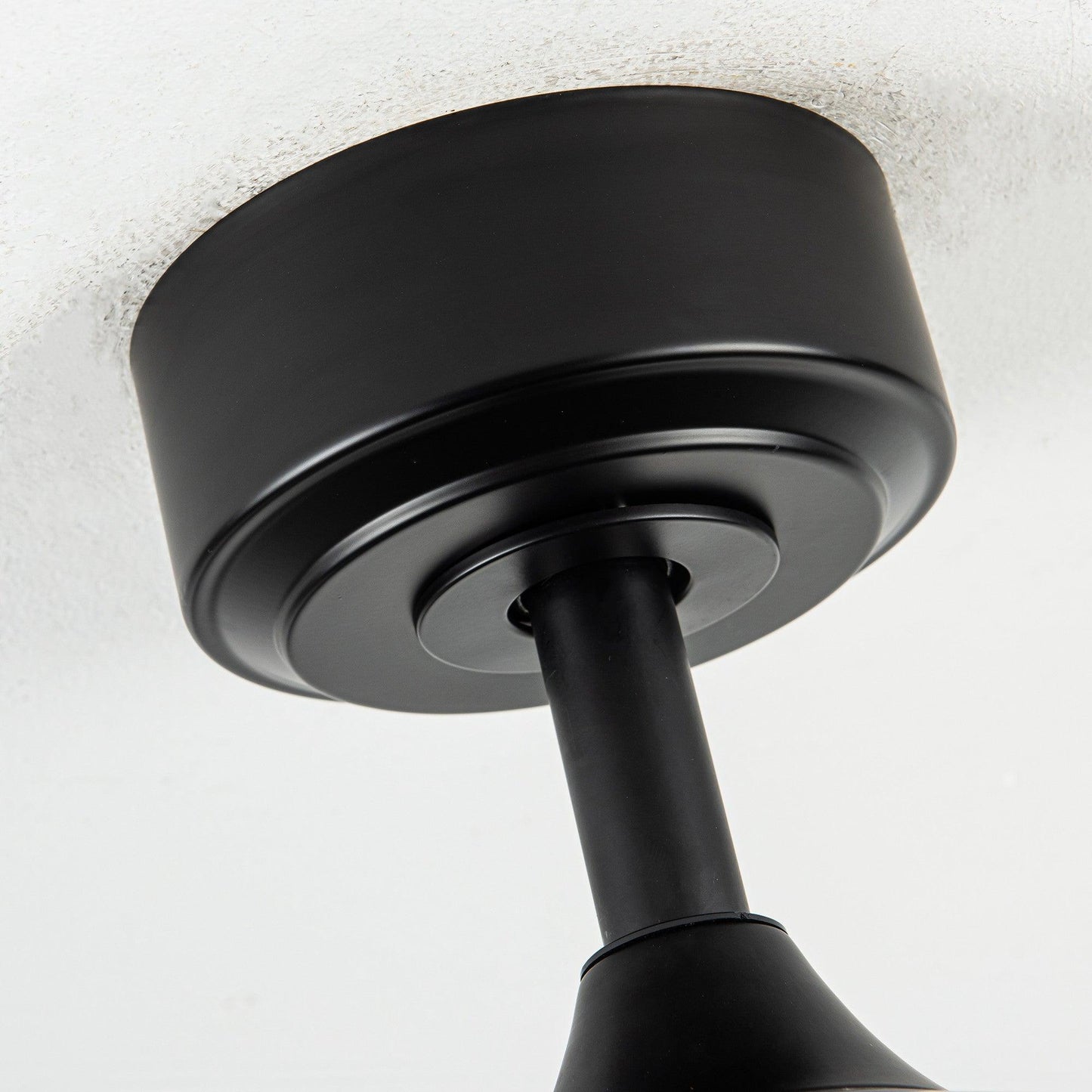 52" Midtown Industrial DC Motor Downrod Mount Reversible Ceiling Fan With Remote Control