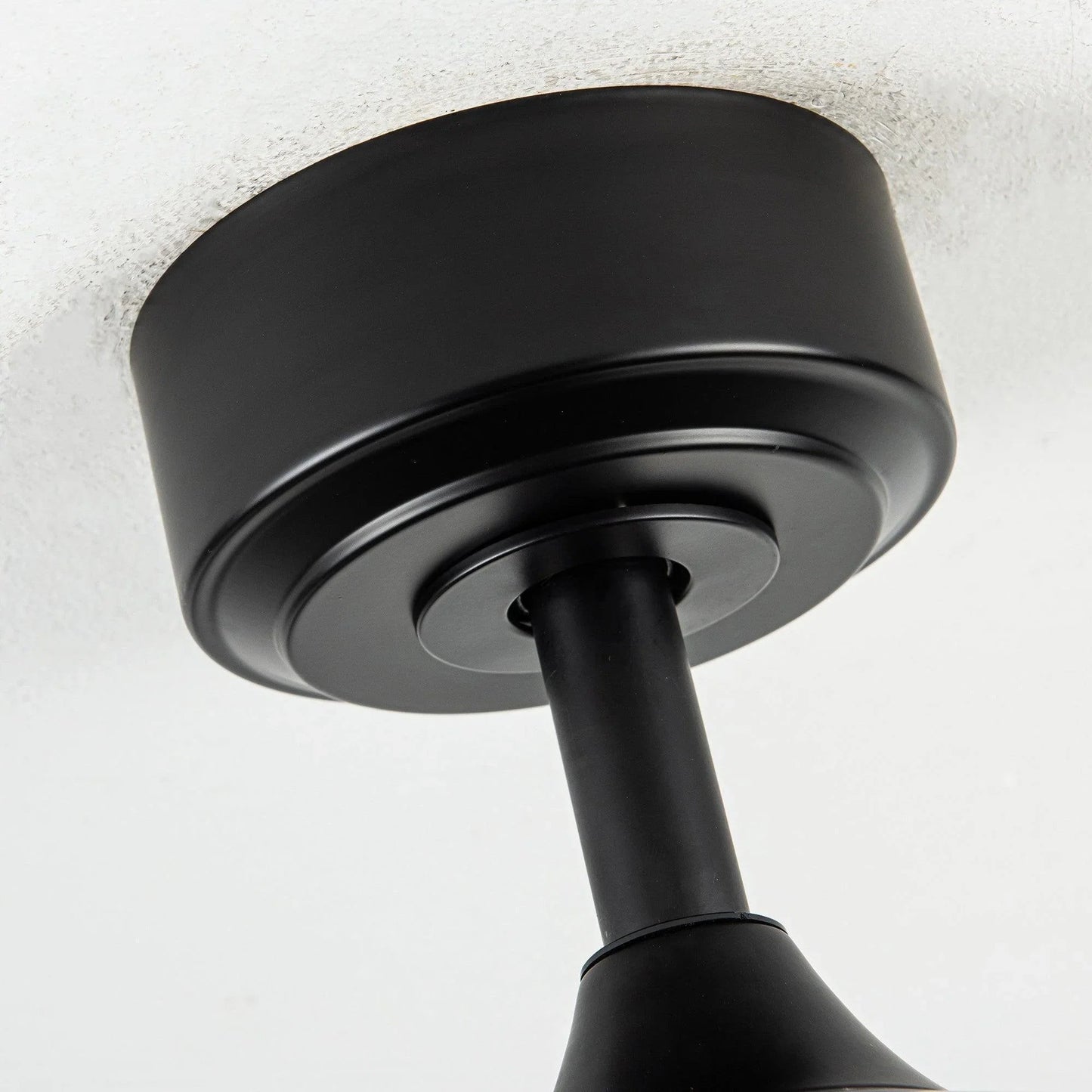 52" Midtown Industrial DC Motor Downrod Mount Reversible Ceiling Fan With Remote Control