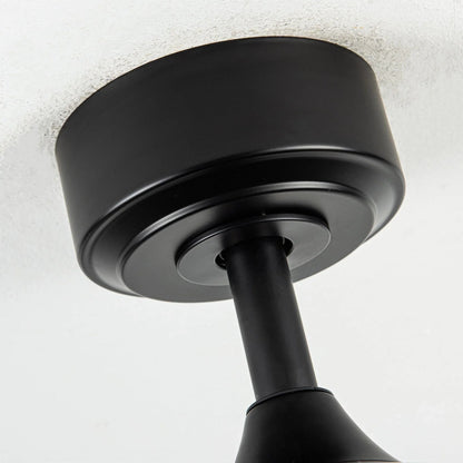 52" Midtown Industrial DC Motor Downrod Mount Reversible Ceiling Fan With Remote Control