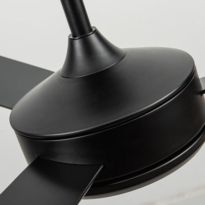 52" Midtown Industrial DC Motor Downrod Mount Reversible Ceiling Fan With Remote Control