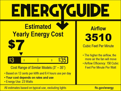 52" Vaczon Ceiling Fan with LED Light and Remote Control