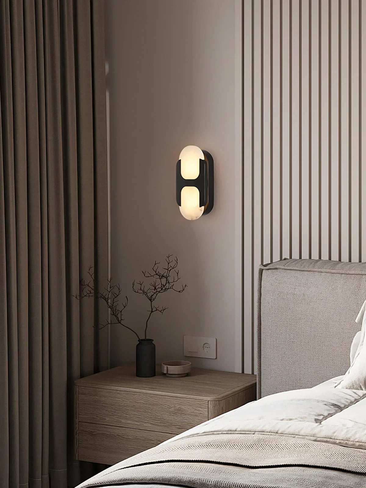 Odin Alabaster Wall Sconce