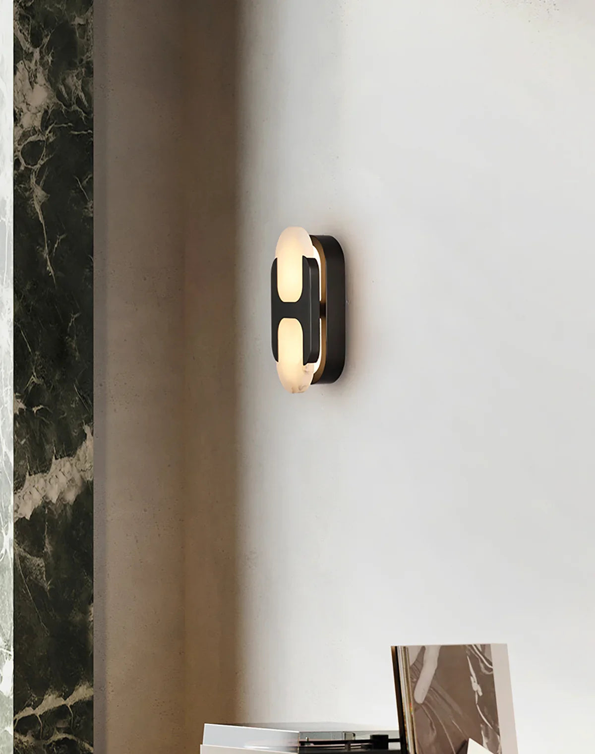 Odin Alabaster Wall Sconce
