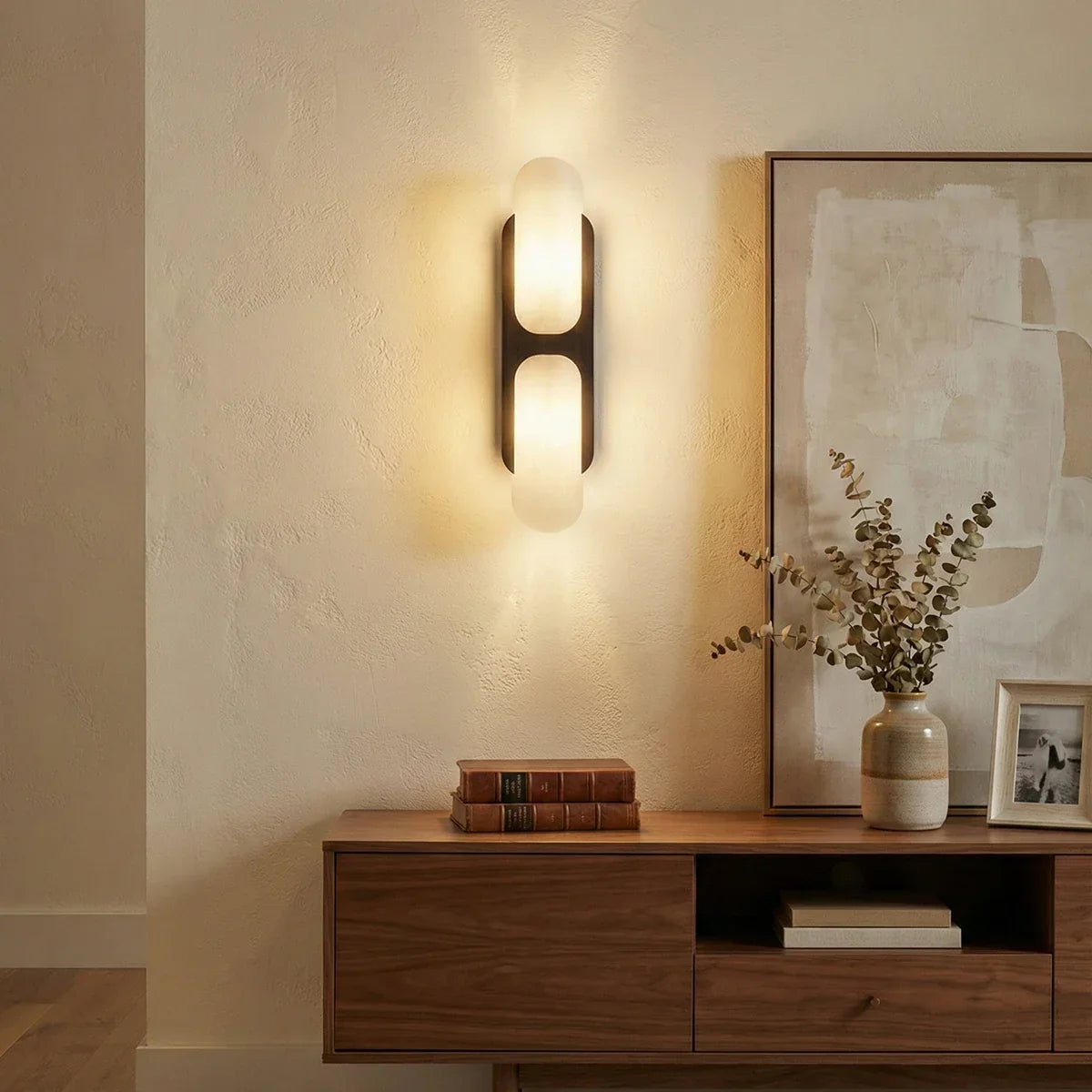 Odin Alabaster Wall Sconce