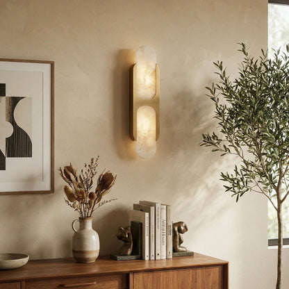 Odin Alabaster Wall Sconce