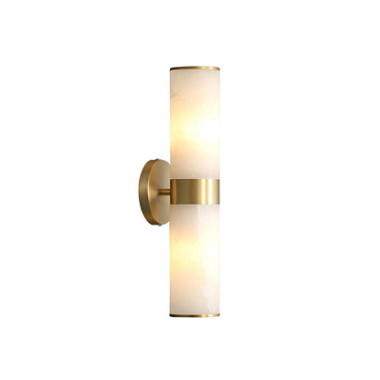 Varelle Twin Alabaster Wall Sconce