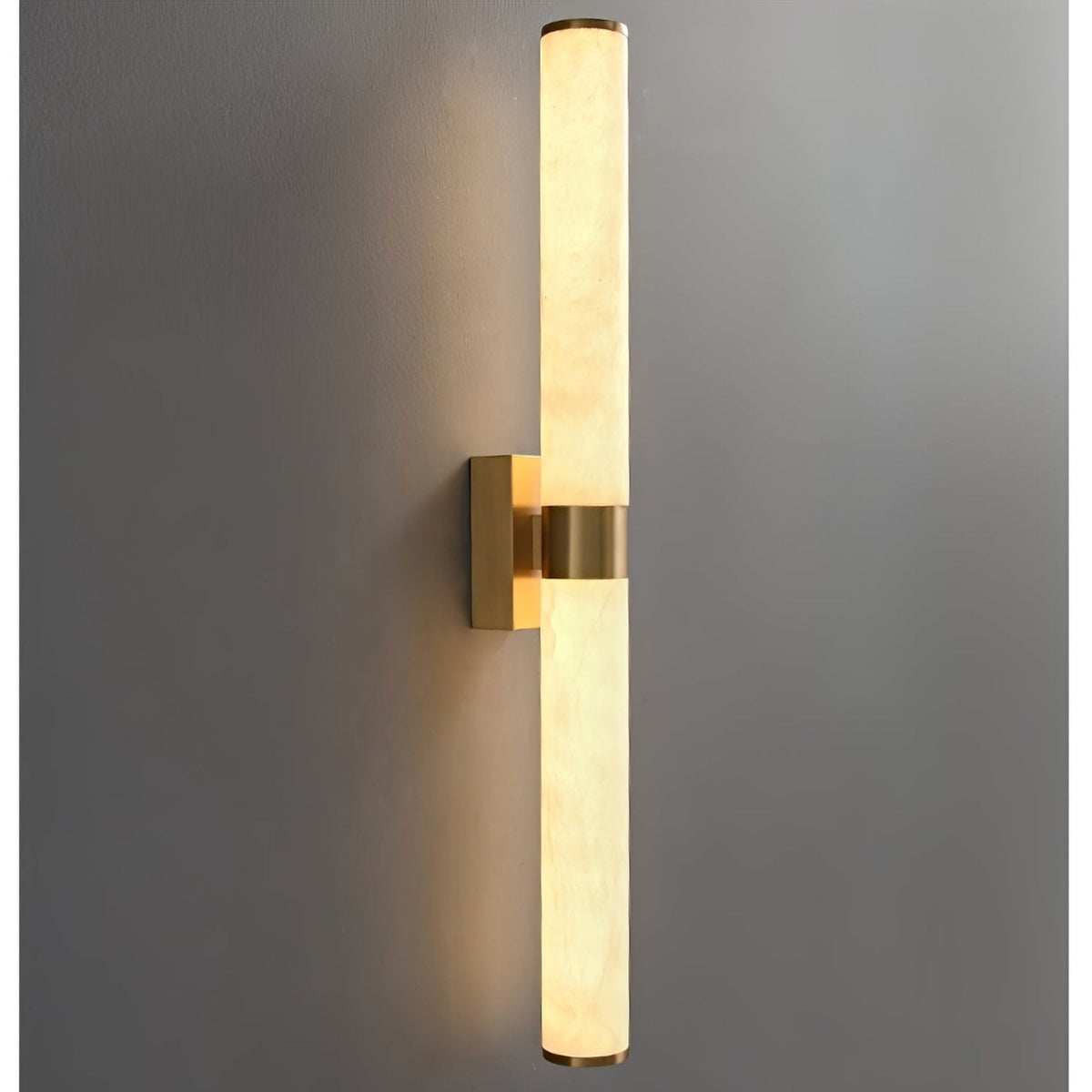 Velmora Alabaster Linear Wall Sconce