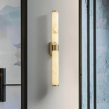 Velmora Alabaster Linear Wall Sconce