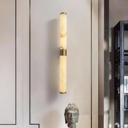 Velmora Alabaster Linear Wall Sconce