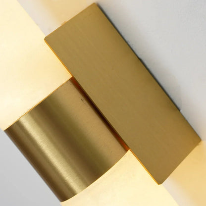 Velmora Alabaster Linear Wall Sconce