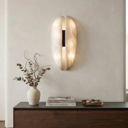 Alabaster Veil Wall Sconce