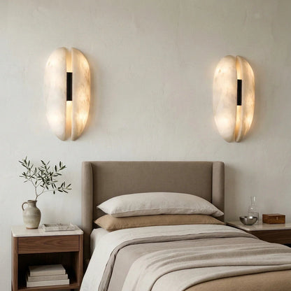 Alabaster Veil Wall Sconce