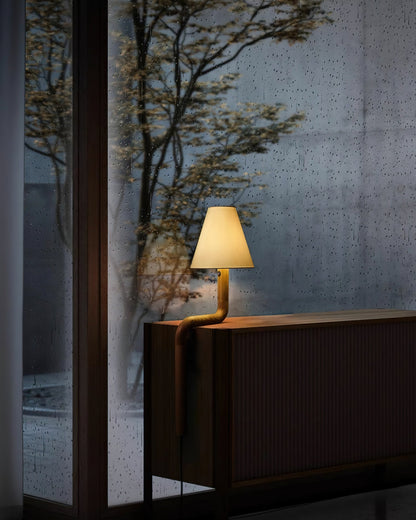 Velora Sculptural Bentwood Table Lamp