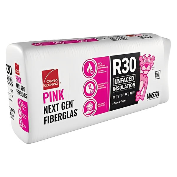 Owens Corning R-30 Unfaced Fiberglass Insulation Batts (All Sizes)
