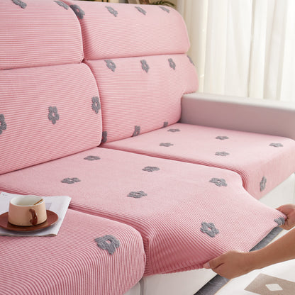 Polar Fleece Sofa Cushion Covers for Sofa 1/2/3/4 Seater, Best Seat Covers for Dogs, Pet Couch Protector