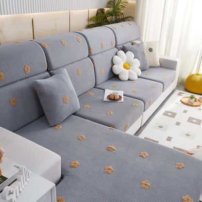Polar Fleece Sofa Cushion Covers for Sofa 1/2/3/4 Seater, Best Seat Covers for Dogs, Pet Couch Protector