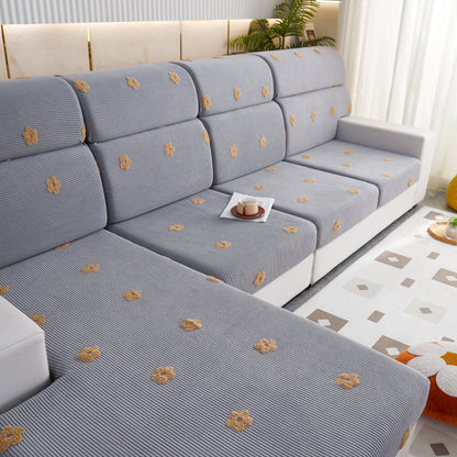 Polar Fleece Sofa Cushion Covers for Sofa 1/2/3/4 Seater, Best Seat Covers for Dogs, Pet Couch Protector
