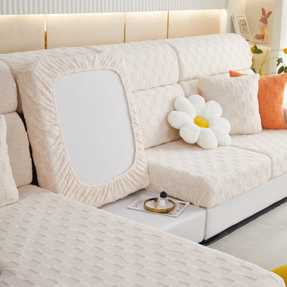 Stretchable Cotton Velvet Sofa Cover Furniture Covers for Pets Slipcovers and Couch Cushion Covers