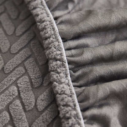 3D Geometric Stretch Sofa Slipcovers Non Slip Pet Friendly Washable Fitted Sofa Covers