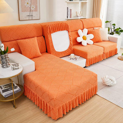 Stretch Sofa Covers for Couch Seats and Cushions, Suitable for 1/2/3/4/L Seater Sofas and Couches