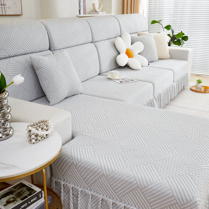 Stretch Sofa Covers for Couch Seats and Cushions, Suitable for 1/2/3/4/L Seater Sofas and Couches