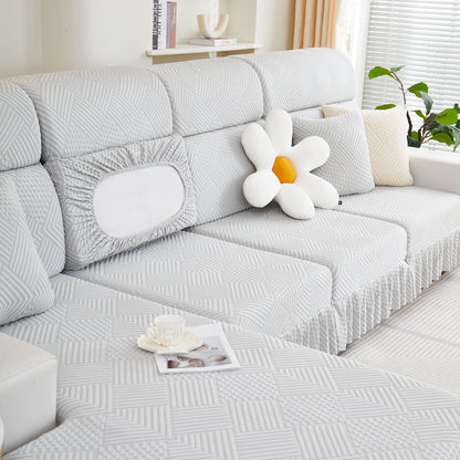 Stretch Sofa Covers for Couch Seats and Cushions, Suitable for 1/2/3/4/L Seater Sofas and Couches