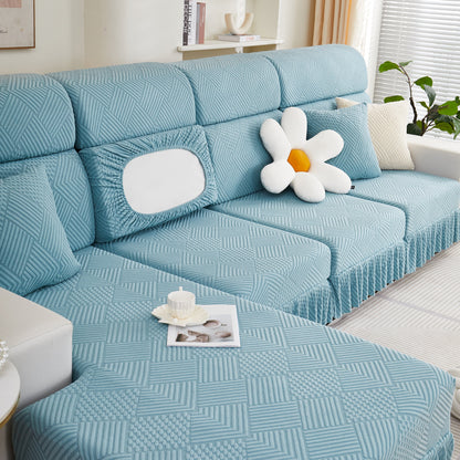 Stretch Sofa Covers for Couch Seats and Cushions, Suitable for 1/2/3/4/L Seater Sofas and Couches