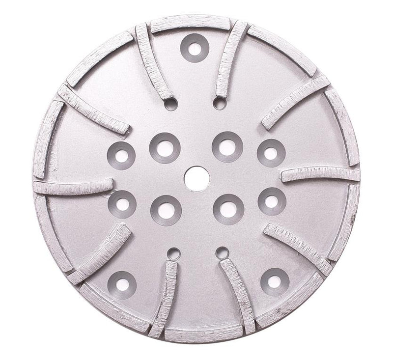 10" Grinding Wheel Diamond 10 Segments Concrete Floor Grinder Disc Blade for Leveling, Coating Removal, and Surface Prep