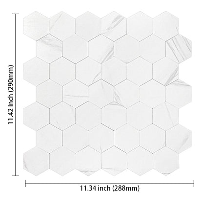 Hexagon Stick Wall Tiles