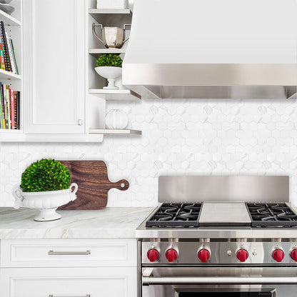 Hexagon Stick Wall Tiles