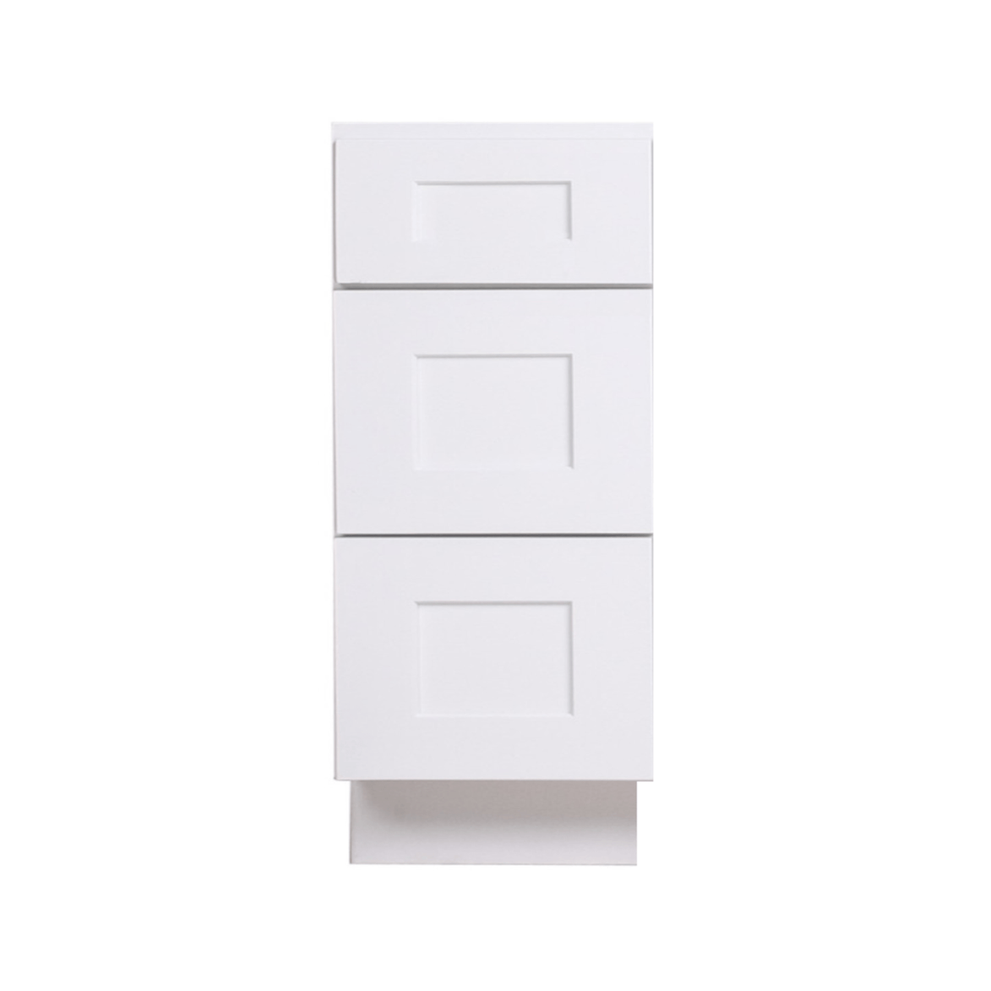 84 Inch White Shaker Double Sink Bathroom Vanity with Drawers