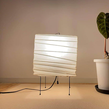 Washi Paper 3X Akari Table Lamp
