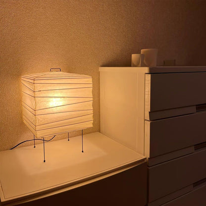 Washi Paper 3X Akari Table Lamp
