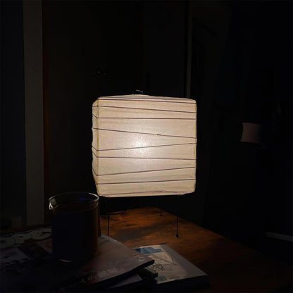Washi Paper 3X Akari Table Lamp