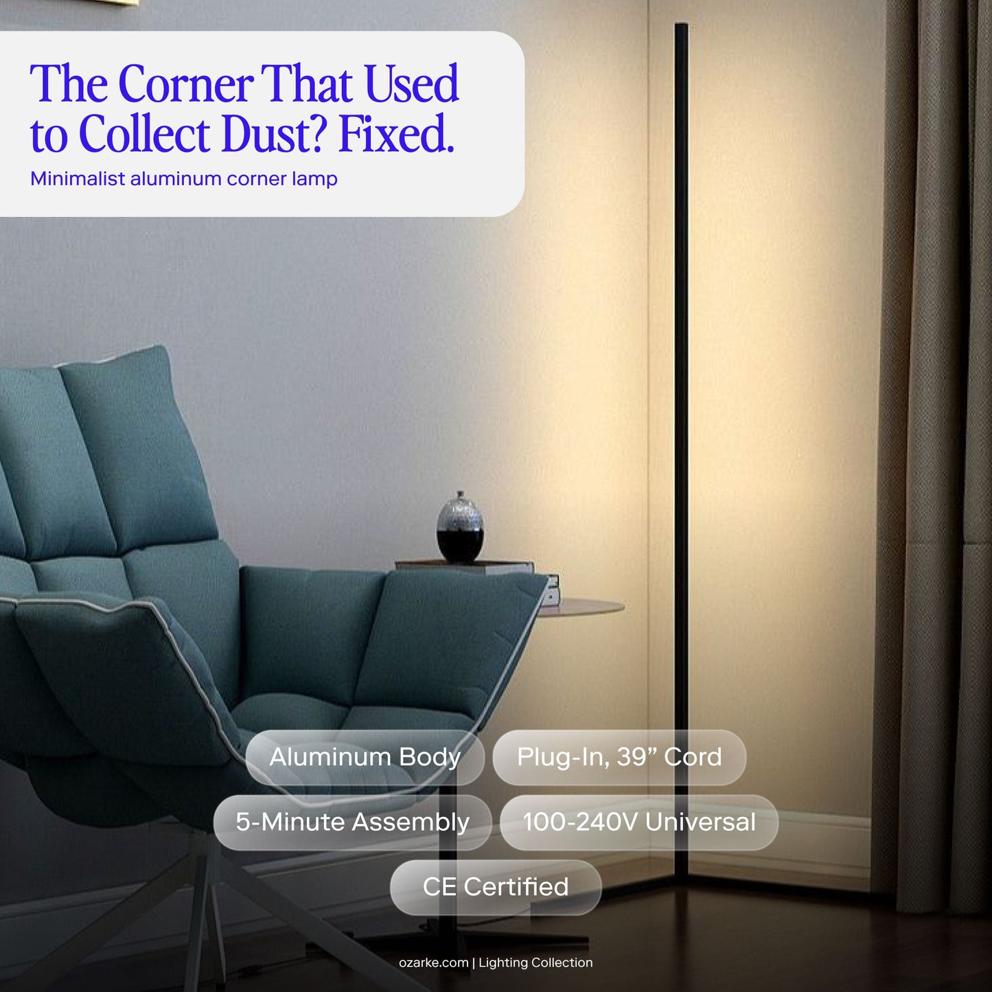 Corner Floor Lamp