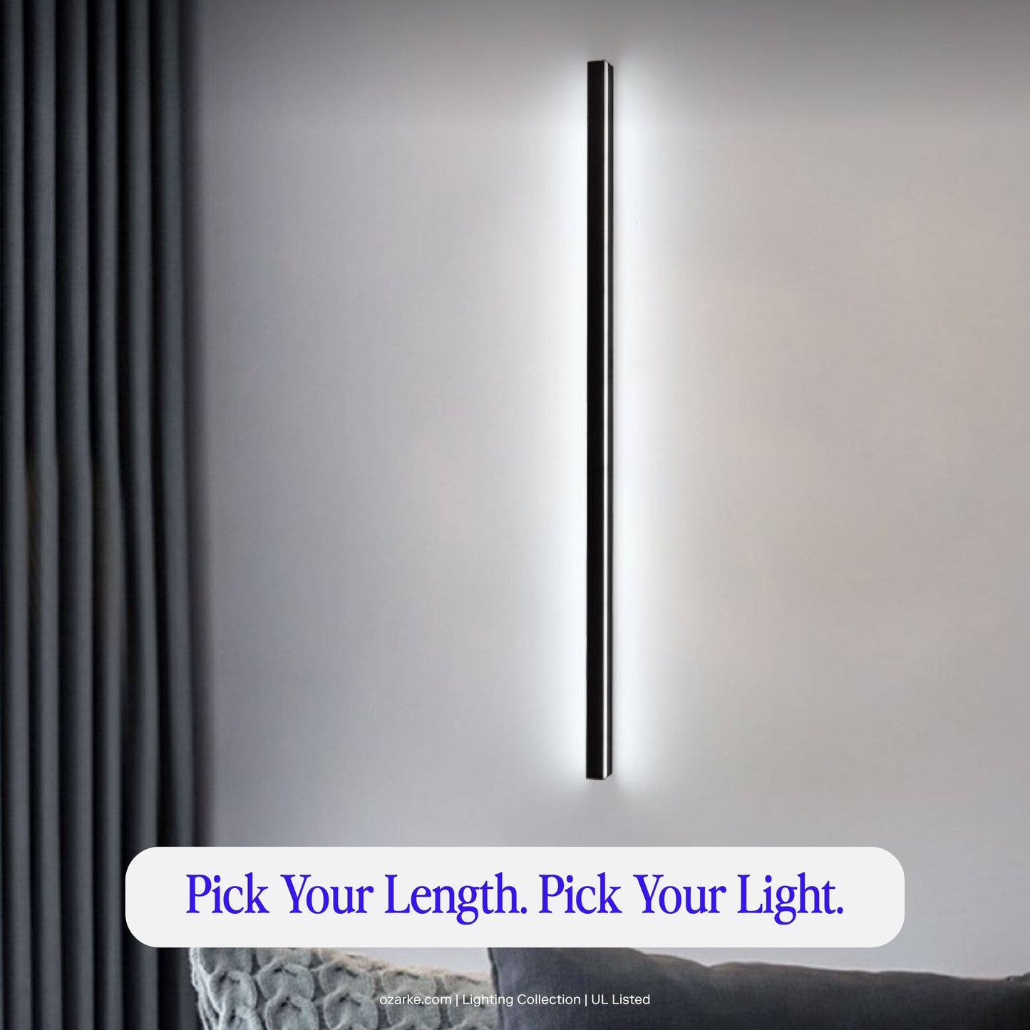 Linear Minimalist Wall Lamp