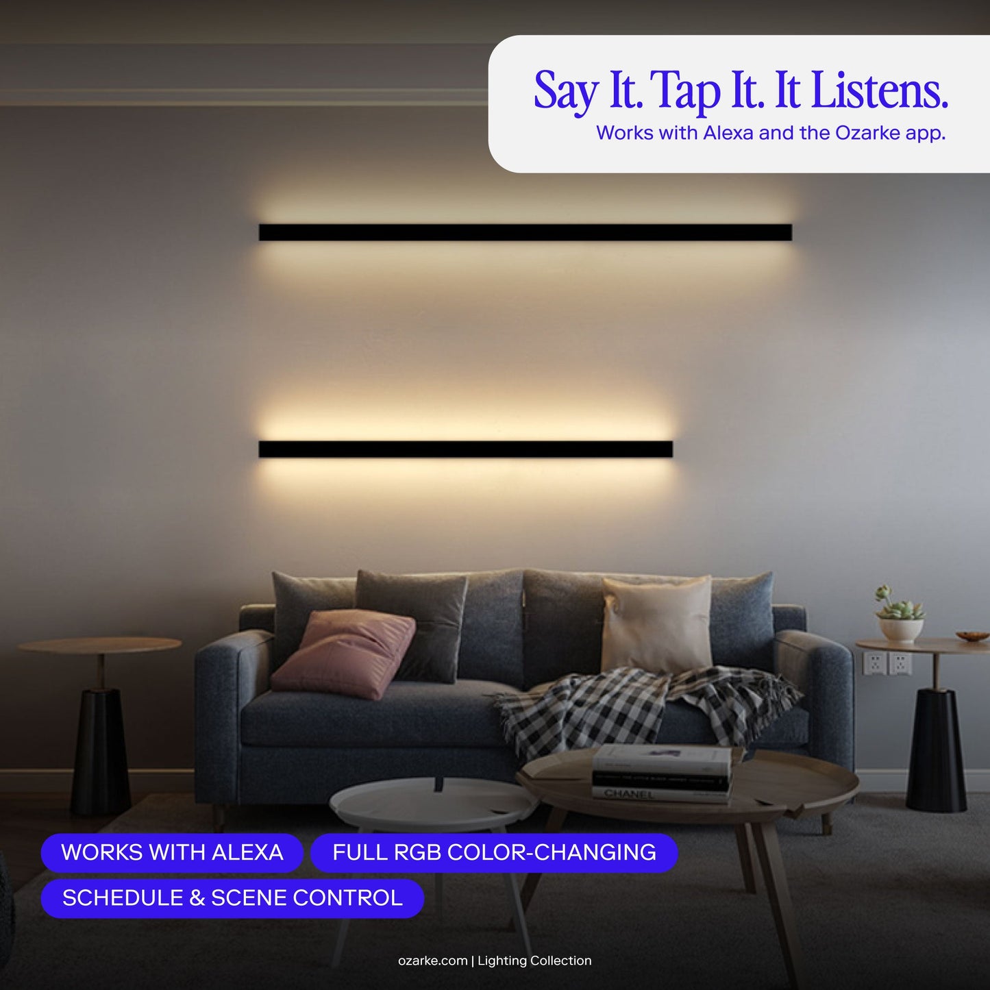Linear Minimalist Wall Lamp
