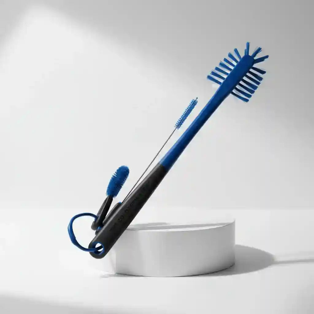 The Water Bottle Brush: 3 Tools in 1