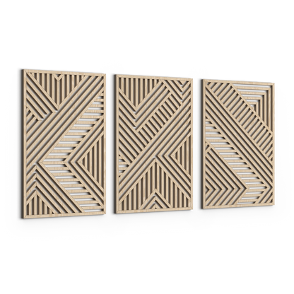 Geometric TrioSet 01 - wall decor