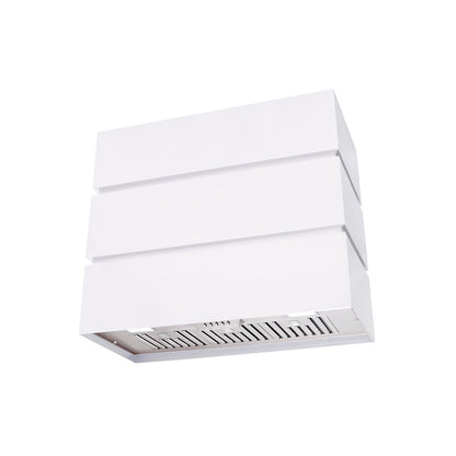 Akicon 36" Stainless Steel Wall Mount Range Hood, 3 Stacks Kitchen Hood with 600 CFM Vent Motor- AK-HS36L