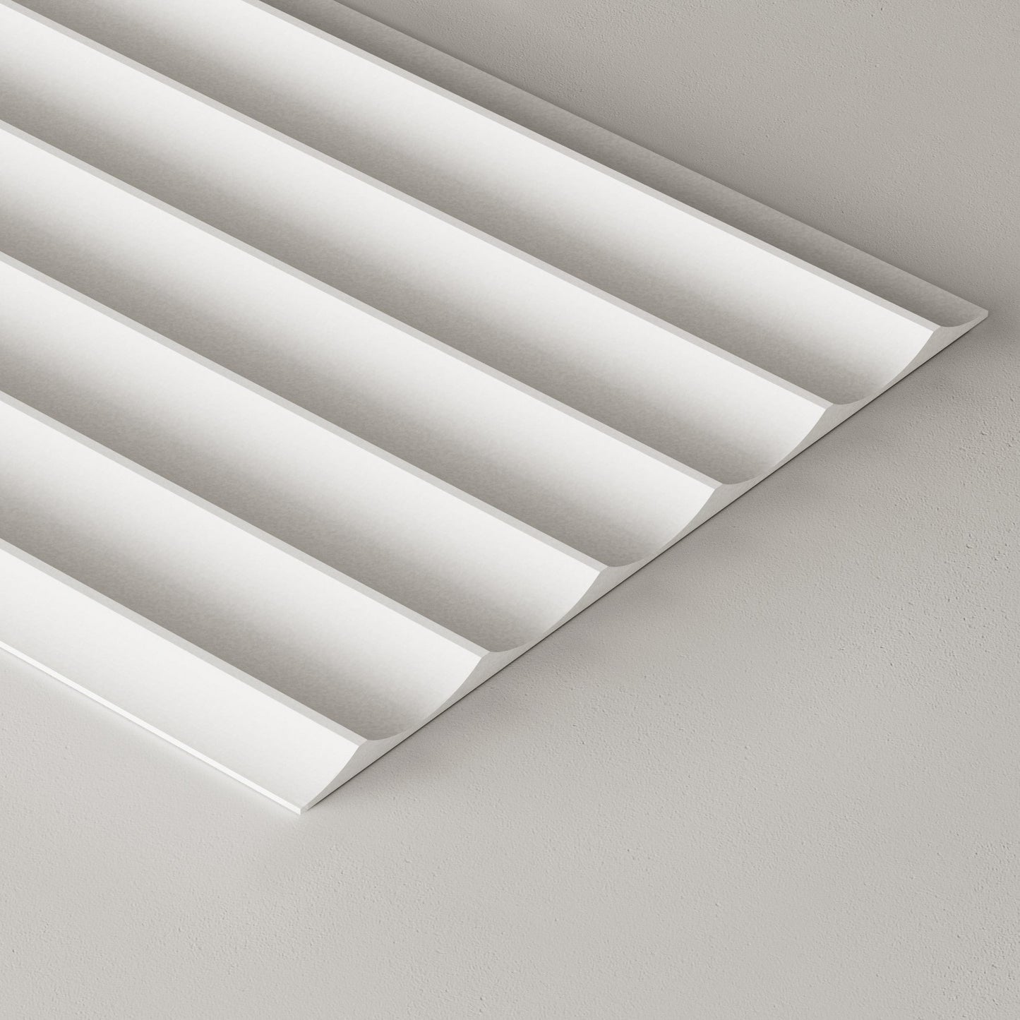 Paintable Fluted Wall Panels