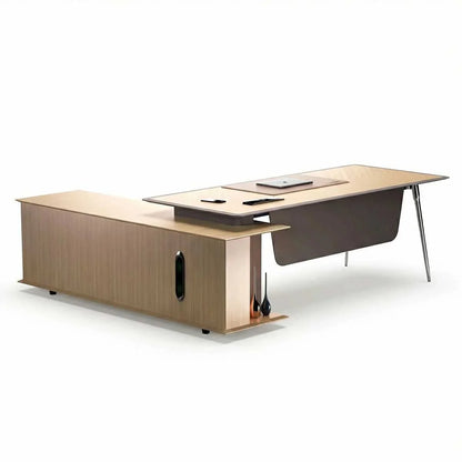Symor · Modern L-Shaped Executive Desk