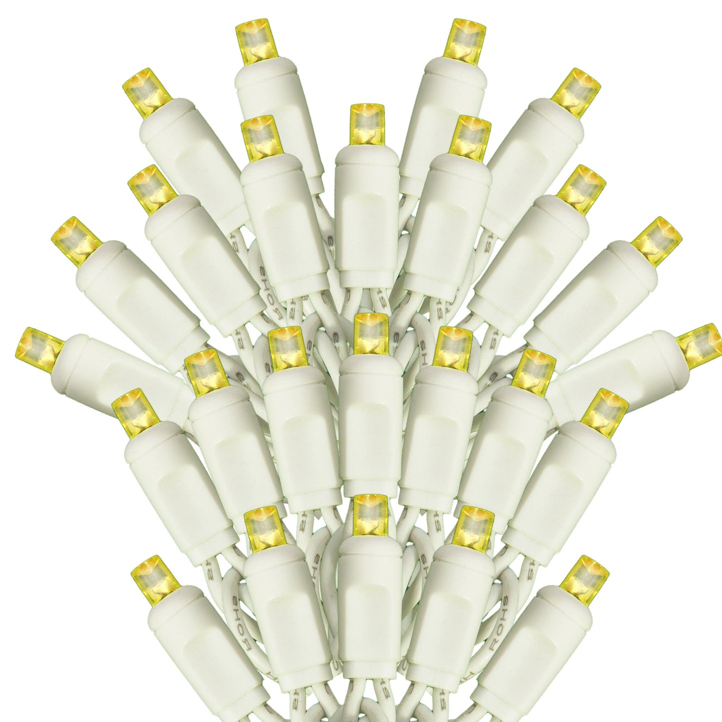 Yellow LED 5MM Christmas Lights