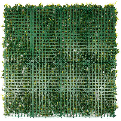 Sample Panel – Yellow English Boxwood Green Wall (Small Sample)