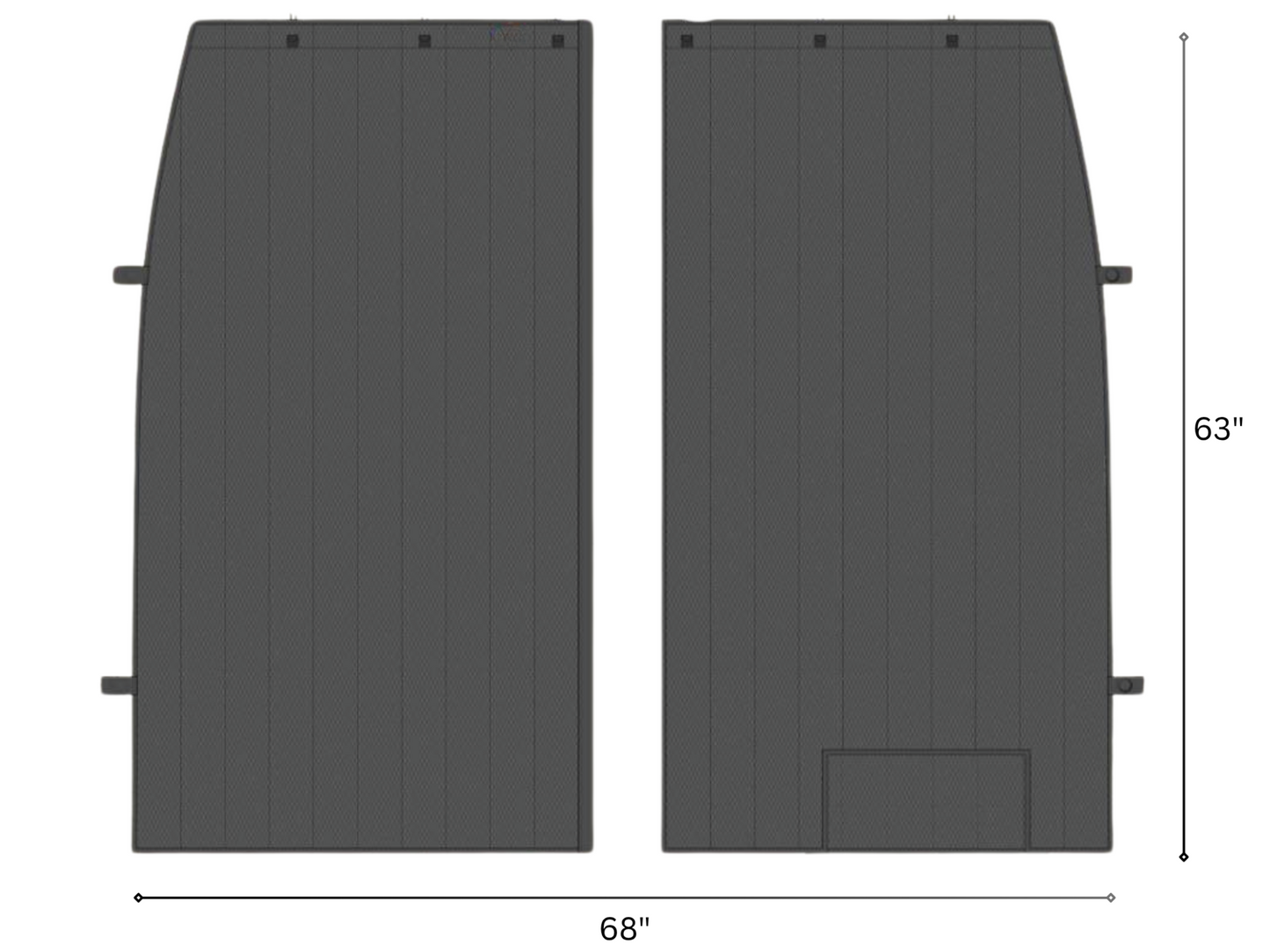 SPRINTER INSULATED PRIVACY CURTAIN