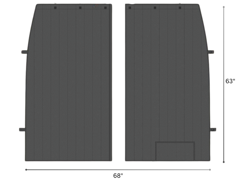 SPRINTER INSULATED PRIVACY CURTAIN