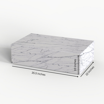 Italian Carrara White Table